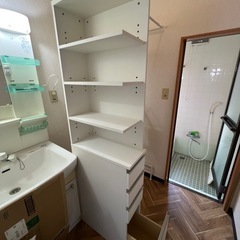 ベルメゾン定価21,510円　サイズが選べる隙間サニタリーラックの画像