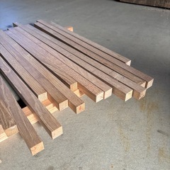 楢　ホワイトオーク角材　木材　29本セット　の画像