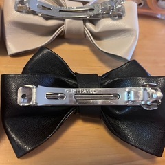 リボンバレッタ　4個セットの画像