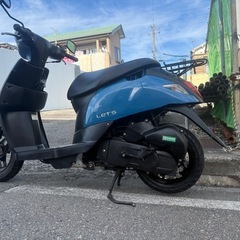 ⭕️(即納OK👌)SUZUKI新型レッツ空冷、インジェクション、超低燃費❗️⭕️の画像