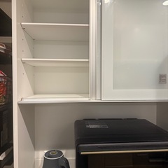 KEYUCA カップボード ホワイト の画像