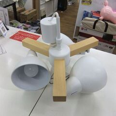 ニトリ 照明器具 ペンダントライト ３灯 フレキシブル ヒモスイッチ ひも 天井照明 ヒモ式 ホワイト ライト 札幌市厚別区 厚別店の画像