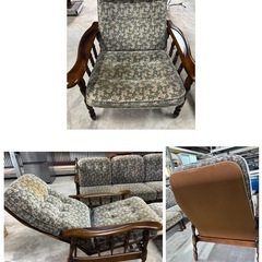 カリモク家具　応接セット　ソファ　オットマン　コロニアルシリーズの画像