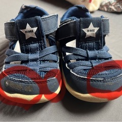 IFME ネイビー サンダル サイズ14.5の画像