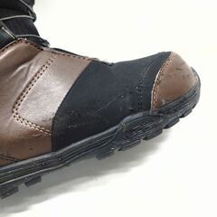 店頭引き渡し 中古 kissmark スノーブーツ KM ジェネラス 26cm ブラウン ダイヤル式の画像