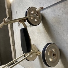 無印良品　三輪車　　　 　　　　　　手押し棒付きの画像