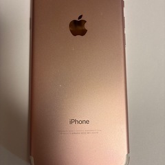 美品！格安！早い者勝ち！SIMフリー　iPhone7 ピンクゴールド128GBの画像