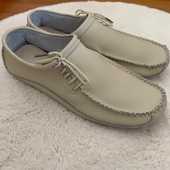 レザーモカシン　カジュアルシューズ👞新品未使用品の画像