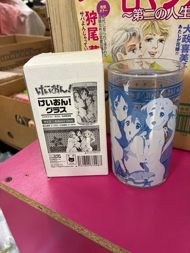 けいおんグラス (りつみ プロフ必読) 中頭の食器《コップ、グラス》の