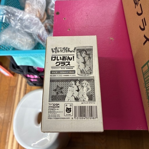 けいおん　グラス＆コップ　まとめ売り けいおんグラス (りつみ プロフ必読) 中頭の食器《コップ、グラス》の