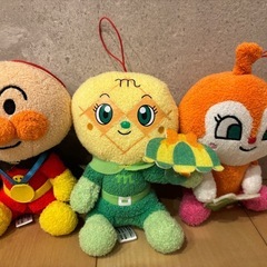 アンパンマンぬいぐるみセットの画像
