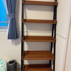 5段シェルフの画像