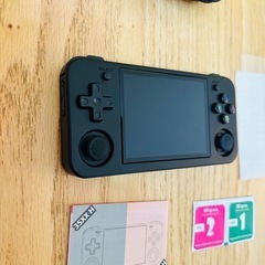超美品　ANBERNIC RG35XX H ブラック ブラックケース付き　ゲーム機の画像