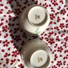 香蘭社のお湯呑みの画像