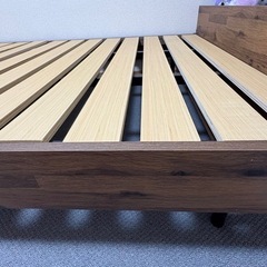 セミダブルベッド　引っ越しのためお譲りしますの画像