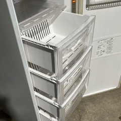 三菱　冷凍庫　冷凍ストッカー　１２２Ｌ　右開き　ホワイト　４段引き出し　ＭＦ－Ｕ１２Ａの画像