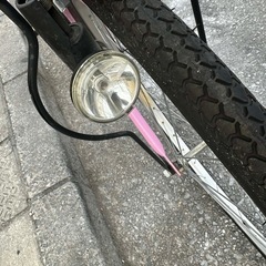 『ＳＡＬＥ　３０％』　ママチャリ　２６インチ　ライト　カゴ　付き　青　配達可能の画像