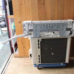 681)SHARP シャープ エアコン 主に14畳 AY-S40V2-W AU-S40V2Y 単相 200V 2024年製の画像