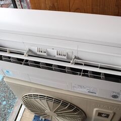 681)SHARP シャープ エアコン 主に14畳 AY-S40V2-W AU-S40V2Y 単相 200V 2024年製の画像