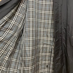 バーバリーブラックレーベル　ステンカラーコートの画像