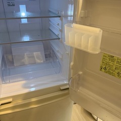 SHARP冷蔵庫 白 両開き選択可の画像