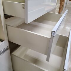 J1942【リユースのサカイ柏店】pamouna　パモウナ　キッチンカウンター　ホワイト　クリーニング済みの画像