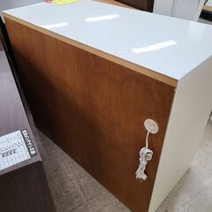 J1942【リユースのサカイ柏店】pamouna　パモウナ　キッチンカウンター　ホワイト　クリーニング済みの画像