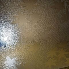 昭和レトロガラス もみじの画像