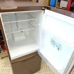 パナソニック/Panasonic 冷蔵庫 NR-B14AW-T 2017年製 138Lの画像