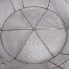 ザル　手付　揚ザル　65cm　ステンレス製【引き取り限定】の画像