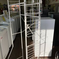 【リユ-スのサカイ広島石内店】ジモティ割！ランドリーラック/クリ-ニング済み/HG-8379/広島市 家具　佐伯区 家具　南区 家具　西区 家具　東区 家具　中区 家具　安佐南区 家具　安佐北区 家具　安芸区 家具　府中町 家具　海田町 家具　熊野町 家具　坂町 家具　廿日市市 家具の画像