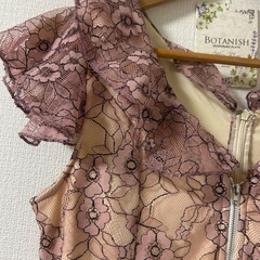 キャバ嬢ドレス　ピンクミニワンピースの画像