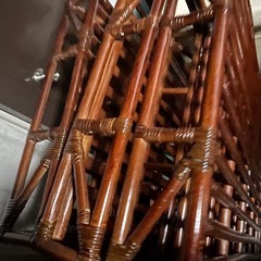 【寝屋川市引き取り】折りたたみベッド　すのこベッドの画像