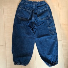 GU デニムジョガーパンツ　キッズの画像