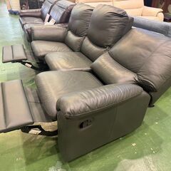 【愛品館八千代店】CALIAITALIA　カリアイタリア　3人掛　総本革リクライニングソファの画像