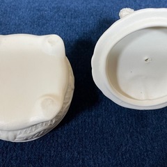 陶器製　エンジェル　小物入れの画像