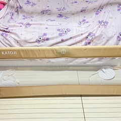 KATOJI ポータブルベッドガード 130x50cm  の画像