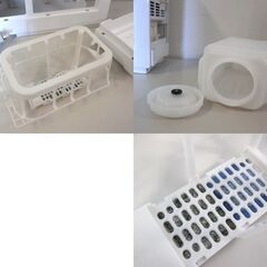 気化式加湿器 2022年製 パナソニック FE-KXU07 ナノイー搭載 ヒーターレス気化式加湿機 ホワイト 元箱あり 札幌市の画像