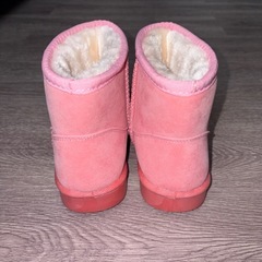子供ブーツ (ピンク)の画像