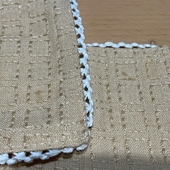 コースター2枚セット 新品未使用ですがシミありの画像