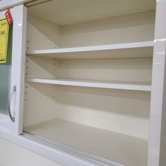 J1944【リユースのサカイ柏店】共和産業　キッチンボード　ホワイト　クリーニング済みの画像