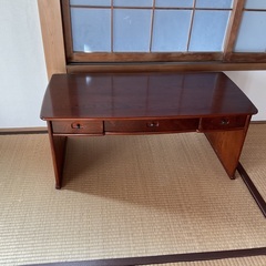 和の机　お習字書きたくなるような机の画像