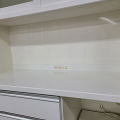 J1944【リユースのサカイ柏店】共和産業　キッチンボード　ホワイト　クリーニング済みの画像
