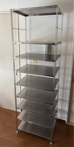 無印良品 ステンレスユニットシェルフ