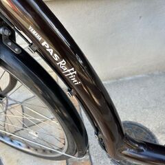 🌈バッテリーほぼ新品！8.9Ah💖YAMAHA　pasパスラフィーニ　子供乗せ　26インチ　電動自転車　中古　電動アシスト自転車　12193の画像