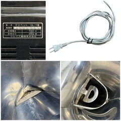 ◯マルマス機械 精米機 循環式 マスペット GL-1 100V 家庭用 玄米 循環型 ステンレスタンク キャスター付き 中古品■ジモティ姫路の画像