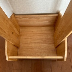 子供用　ハンガーラック　木製の画像