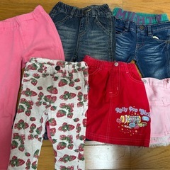 女の子冬服18着セット90サイズの画像