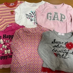 女の子冬服18着セット90サイズの画像