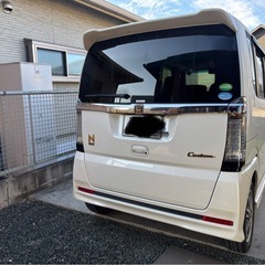 N-BOXカスタム車検付2オーナーの画像